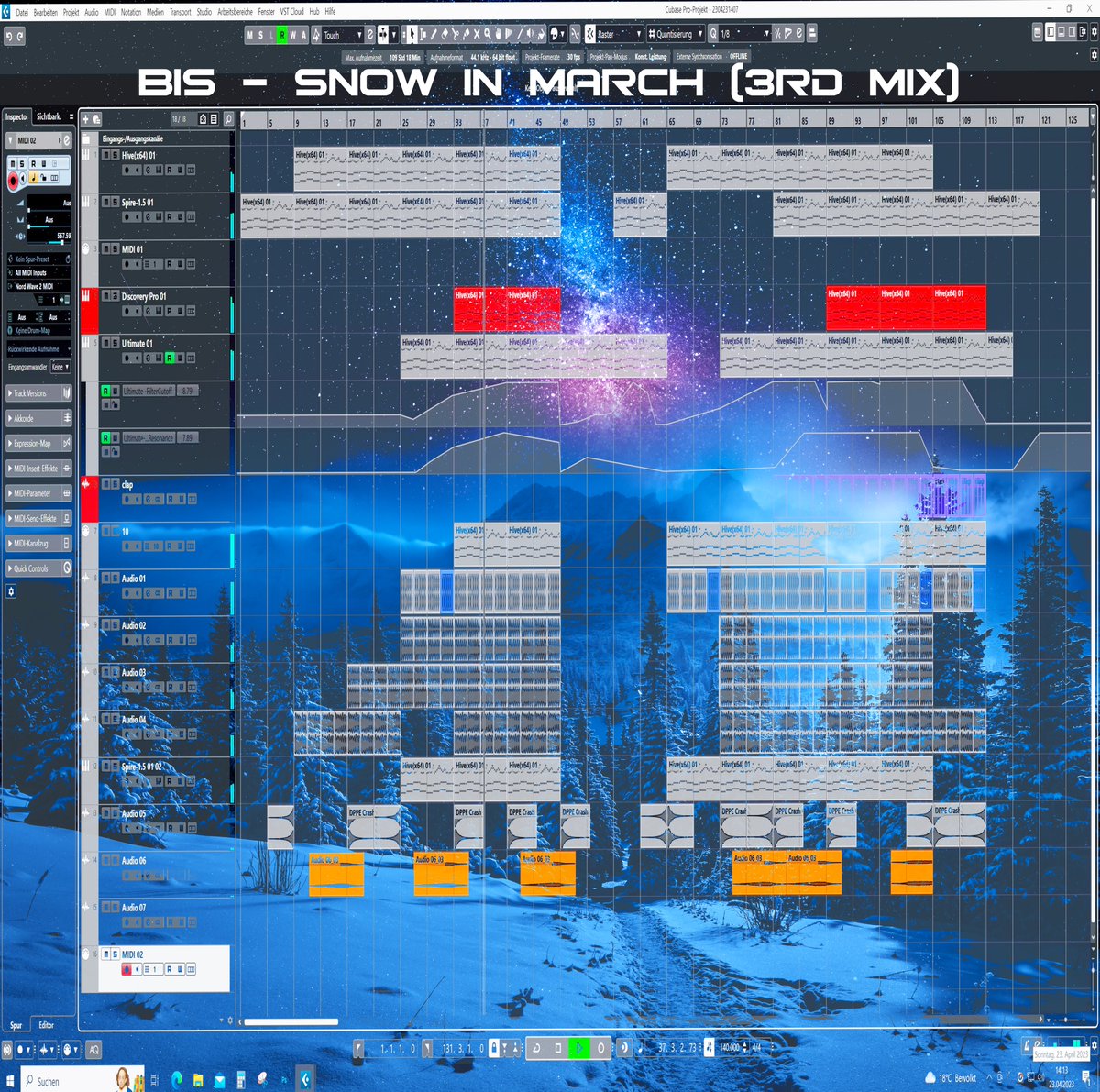 #Snowinmarch #BIS #3rd #Mix #Coverdesign