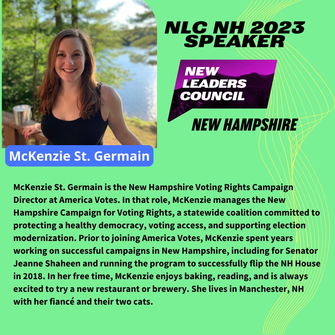 NLC_NH's tweet image. It’s Day 2 of our April institute and we are thrilled to welcome speakers on Education and Voting Rights policy! Thanks for being with us, friends! #NLCFamily 🫶
