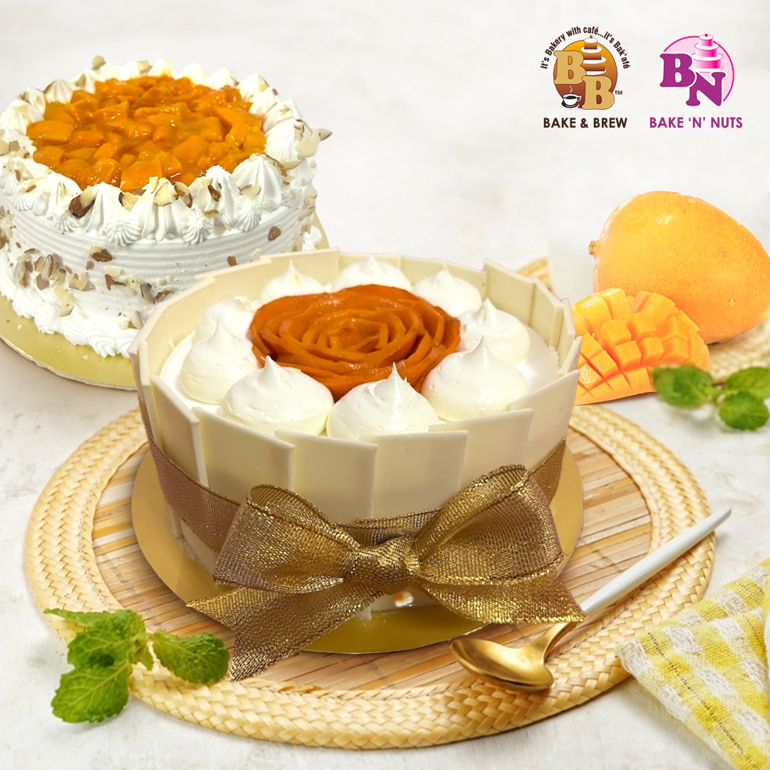 BakeNNuts's tweet photo. We're here for the mango mania! Behold the mango-tastic magic! What are you ordering for today?

#mangocake🎂 #mangocheesecake #mango #summerseason #mangolover #musttry #mangolicious #bakeandbrew #bakennuts #alphanso #mangoseason #mumbaifoodie https://t.co/0Y8oZuCeMa