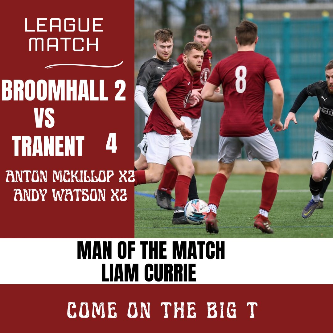 AfcTranent's tweet photo. VICTORY ON THE ROAD FOR THE BIG T🇱🇻🇱🇻

A massive victory for us this morning as we won 4-2 against a good broomhall side, great character from the boys after going 1-0 down, we now head to Gotham on Tuesday night details to follow. 

Come on the big T 🇱🇻🇱🇻 https://t.co/UV7NsDgXqa