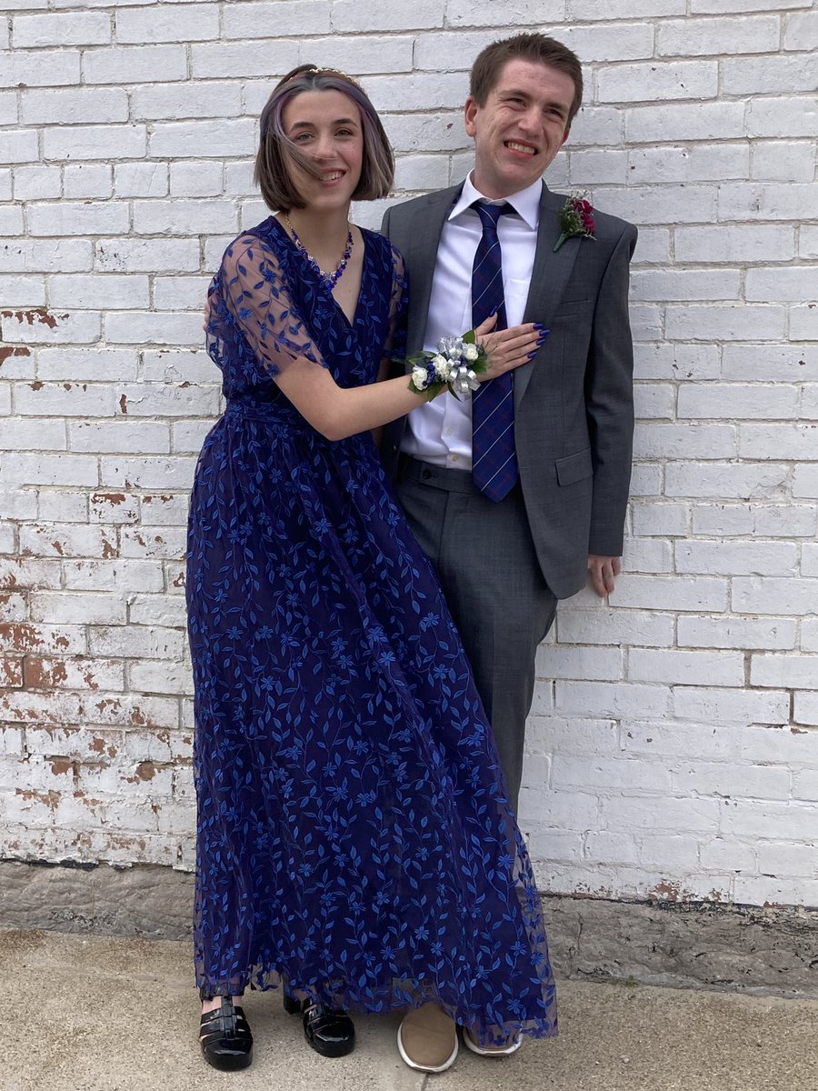 wilkinson_ccr3's tweet photo. Kim and I had the pleasure of assisting two of our students so they could attend prom last night. They had the time of their lives! They literally never left the dance floor. It was incredibly heartwarming to see their peers come up to them and take pictures and dance with them. https://t.co/8tOdJtl0Ce