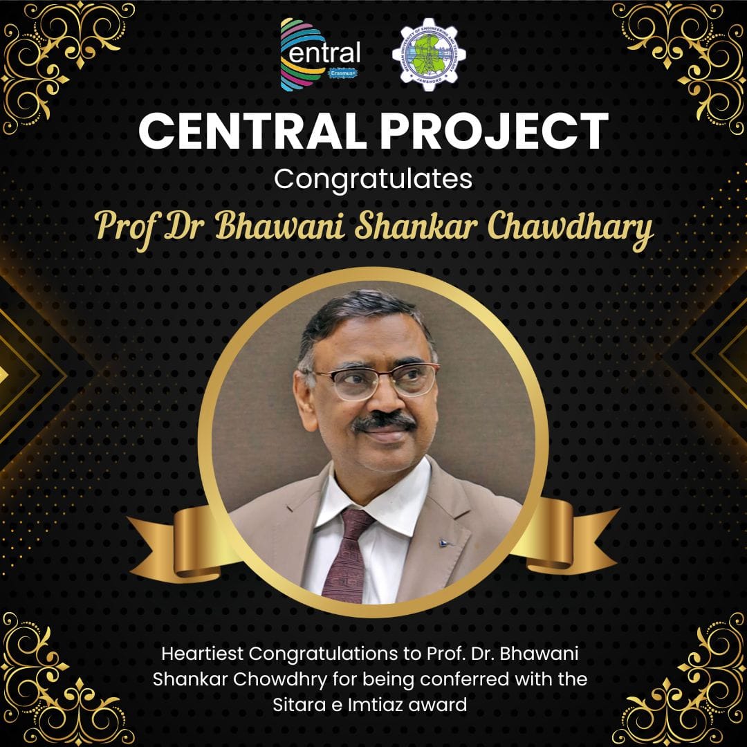 Heartiest Congratulations
to our visionary leader. Prof. Dr. Bhawani Shankar Chowdhry for being conferred with the Sitara e Imtiaz award. It's a PRIDE moment for Mehran University of Engineering & Technology and for Pakistan too.
#Sitaraeimtiaz #successstory #MUET