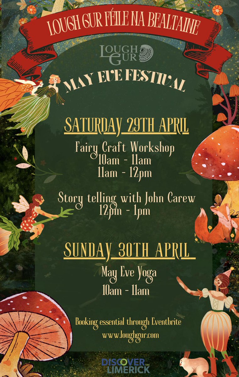 May Eve Festival hightlights in Lough Gur. Head over to the <a href="/LoughGurVisit/">LoughGur</a> Facebook page for further information.
<a href="/Limerick_ie/">Limerick.ie</a> <a href="/ilovelimerick/">#LimerickandProud</a>