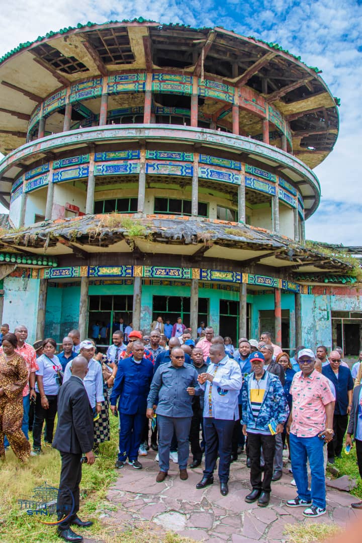 Première visite officielle de SEM le Ministre du Tourisme <a href="/DMazenga/">Didier MAZENEGA MUKANZU</a> au Site Touristique de la N’sele.