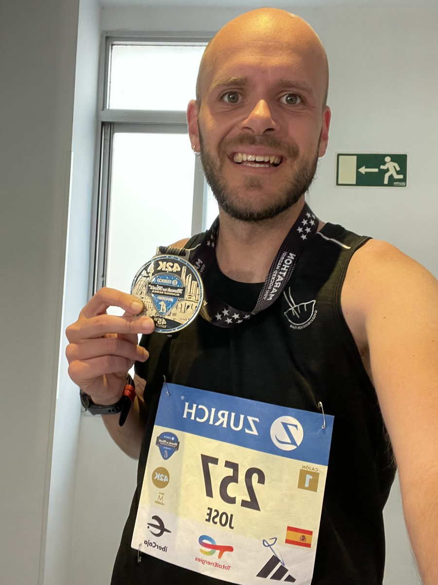 Jcamacho93's tweet photo. Maratón de Madrid 2023 ✅
@realmadrid campeón de Europa 🔜

¿No creo que se cumpla por tercera vez, no? https://t.co/7iRvMYYdzs