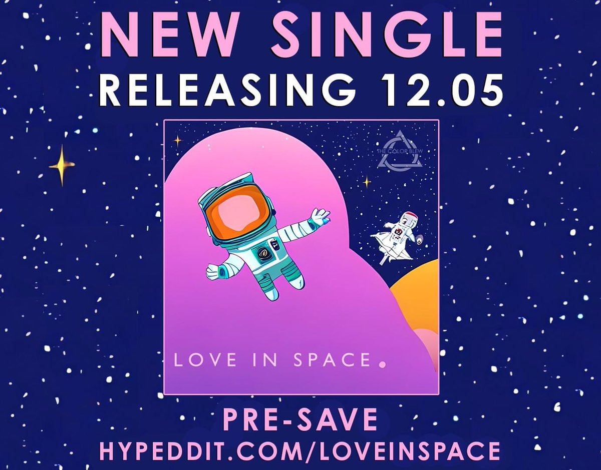 ArmandoMCSantos's tweet photo. New Single release soon @TheColorBlew #LiveInSpace #thecolorblew #newsingle https://t.co/p0TMzShGR7
