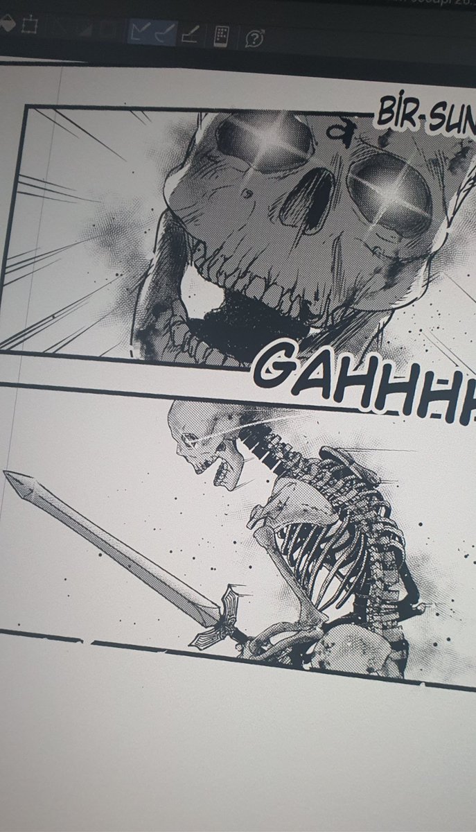 ZehraSadowski's tweet photo. Sneak peak! Work in progress Polonyalı Türk Necromancer altta ki panele 1 figür daha çizilecek 💀👌
.

.

#manga #mangaka #tezukamanga
#komikşeyler #mangadrawing #mangatürkiye #mangaçizim #漫画 https://t.co/Vqm7bh56IM