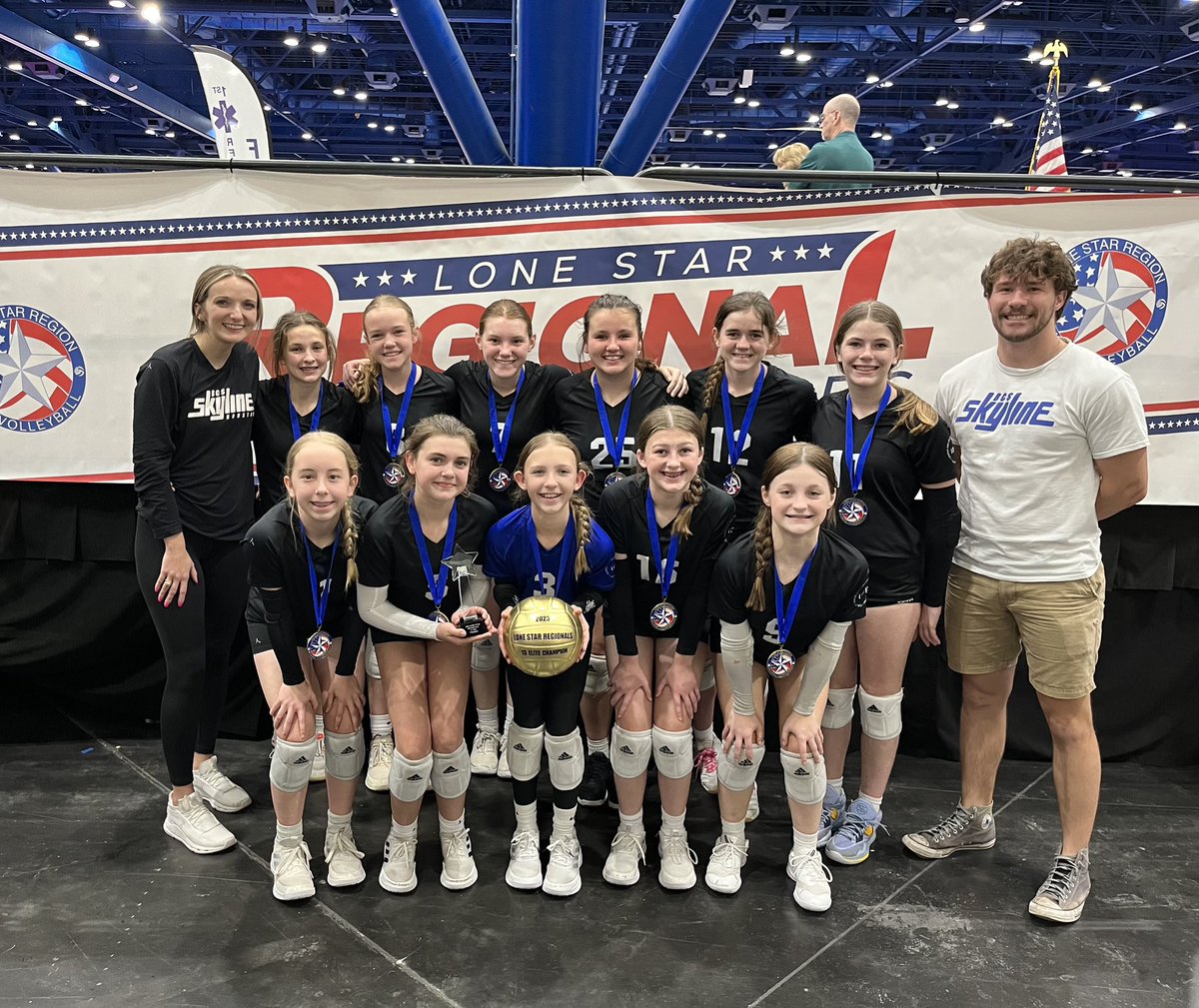 13 Black earns 1st place in the Elite division at the Lone Star Regional Championships! #weareskyline