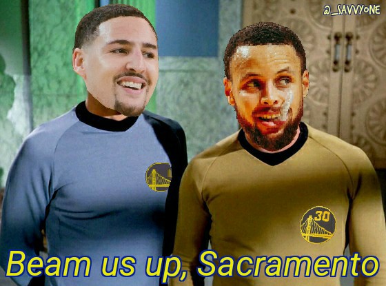 _SavvyOne's tweet photo. Was the "Light the Beam" catchphrase a cool concept ruined by a percentage of annoying individuals? Maybe...
#GoldBlooded #GSWSAC #LightTheBeam https://t.co/YvYTSJAFVZ