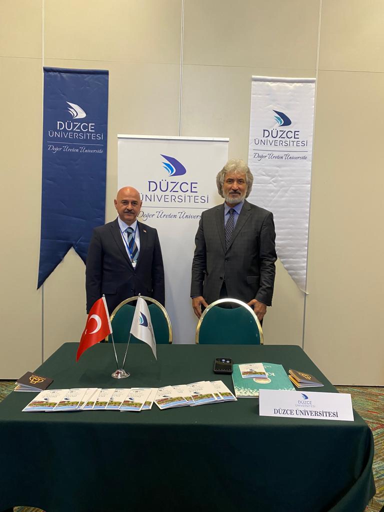 14 ülkeden 176 üniversitenin üye olarak yer aldığı Kafkasya Üniversiteler Birliği (KÜNİB) tarafından Kuzey Makedonya Cumhuriyeti’nin başkenti Üsküp’te düzenlenen eğitim fuarına katılım sağladık.