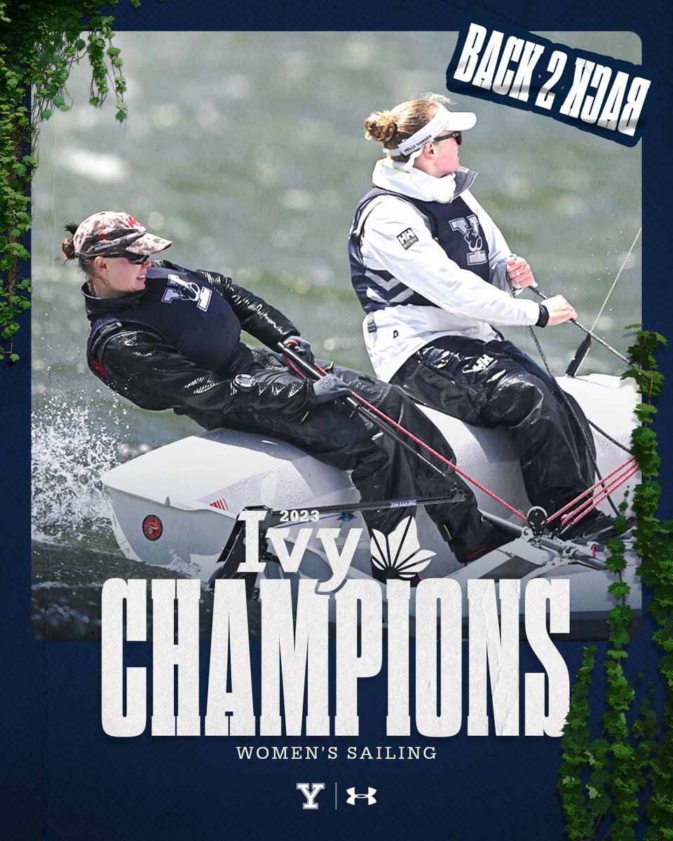 What’s better than one championship? ✌️

The Bulldogs are also…𝗕𝗔𝗖𝗞 ᄅ 𝗕𝗔𝗖𝗞 IVY LEAGUE CHAMPS! 🍃 🏆 

#BoolaBoola | #ThisIsYale