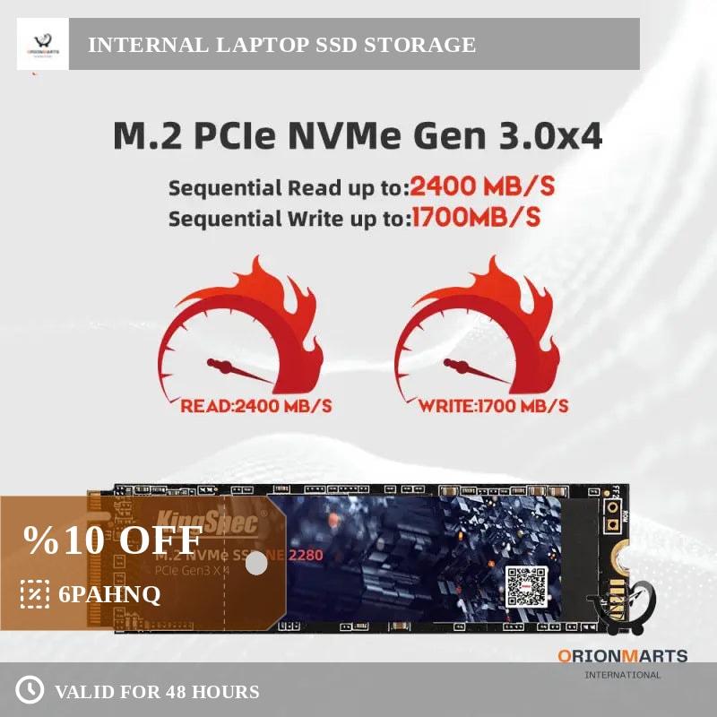 orionmartsintl2's tweet image. Internal Laptop SSD Storage selling at $47.99 
⏩ shortlink.store/KUvOqauYn ⏩
#fastperformance #HOTSALES #internal #laptop #M.2 #SSDstorage