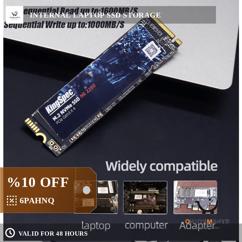 orionmartsintl2's tweet image. Internal Laptop SSD Storage selling at $47.99 
⏩ shortlink.store/KUvOqauYn ⏩
#fastperformance #HOTSALES #internal #laptop #M.2 #SSDstorage