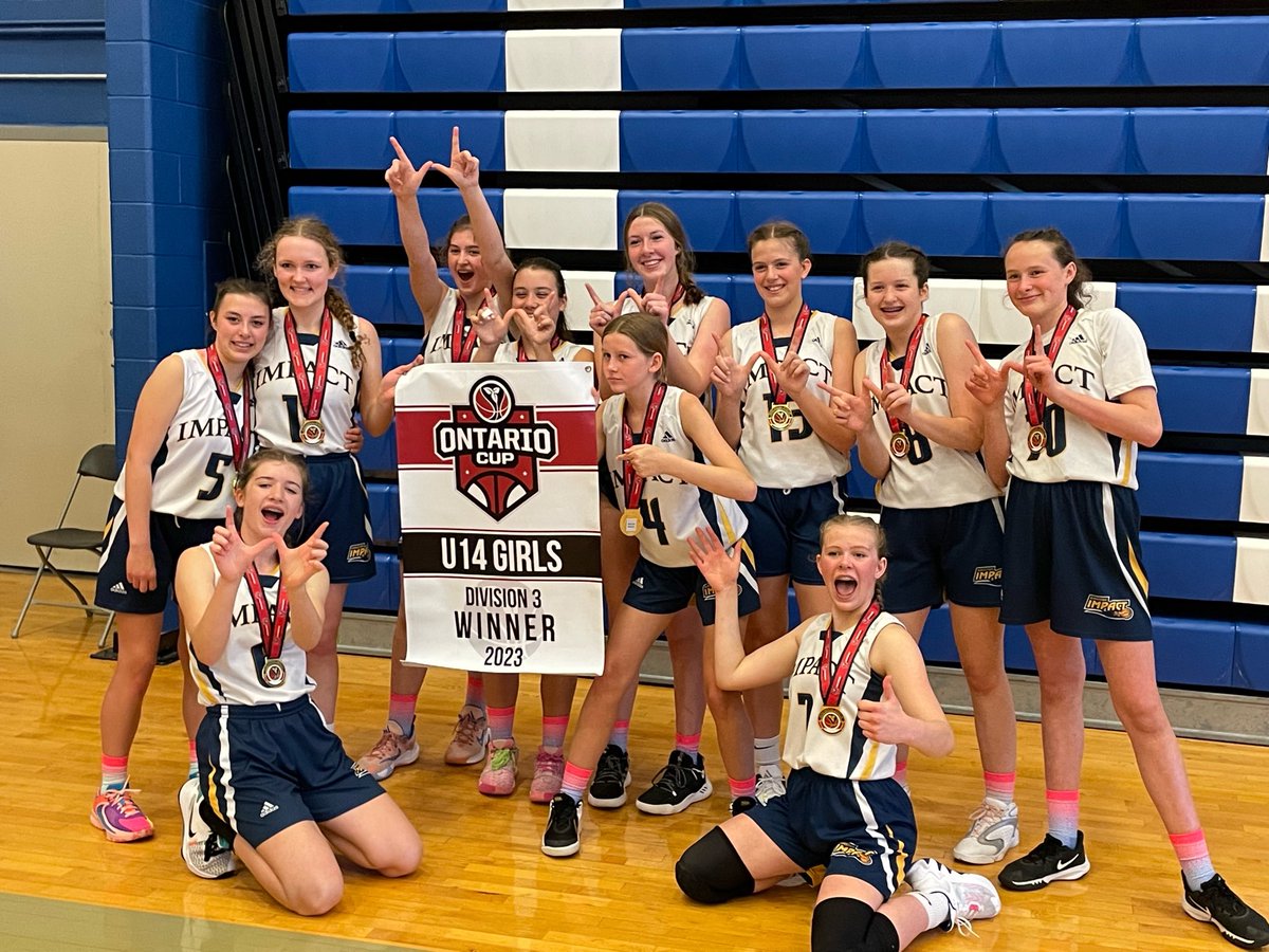 kingstonimpact's tweet photo. Congratulations to our u14 girls - Team Turnbull team who won 🥇 in Div 3 of the Ontario Cup. https://t.co/9KtPHaZQOC