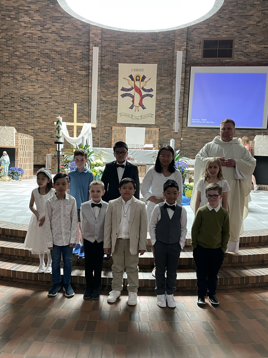 MaryviewSchool's tweet photo. First communion this afternoon! https://t.co/ErADEYgkeH
