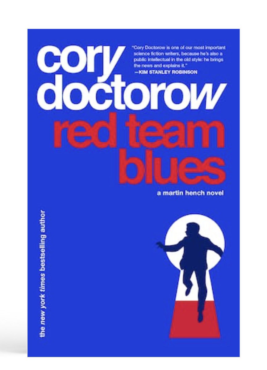 michaelambert's tweet photo. Author & former library worker @doctorow was in the @SFPublicLibrary house today to book talk his latest thriller - Red Team Blues 📚📚📚📚 Thank you for coming out to the west coast for the @FriendsSFPL Library Laureates gala too! 🙏🏼 https://t.co/kSbcHy6RqX