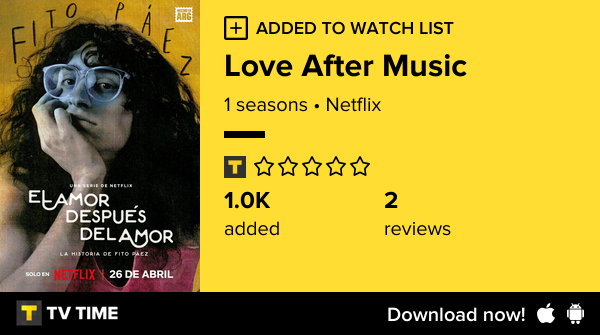 RamiroRadice's tweet photo. I've just started following Love After Music https://t.co/39wl9zJRzj #tvtime https://t.co/PybZ9vepFE