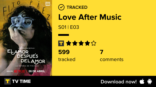 RamiroRadice's tweet photo. I've just watched episode S01 | E03 of Love After Music! https://t.co/BZA7Snf1p7 #tvtime https://t.co/0QgDXuFib9