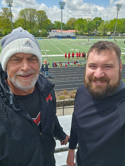 MUSaintsSoccer's tweet image. MUW⚽️ coaches out supporting n cheering
@MaryvilleWLAX on as they fought in a tough back and forth battle in the #GLVCwlax Championship game today in Indy…final 13-8 UIndy, but what a great game to watch!!!
#greatseason 
#funtowatch
#yourenotdone