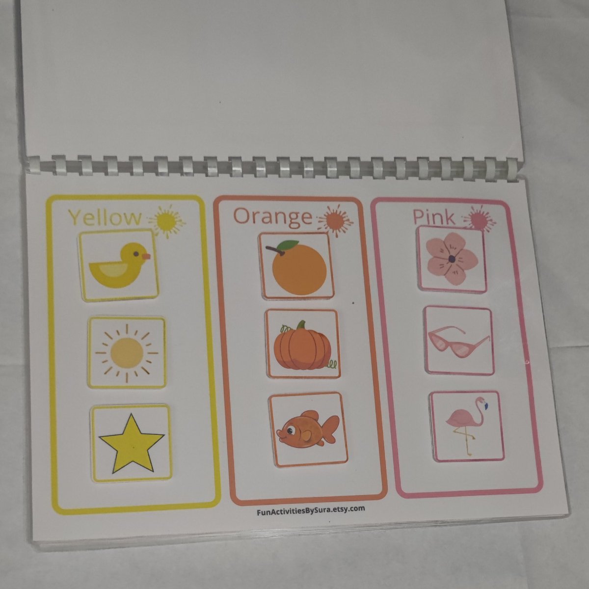 SuraAlani2's tweet image. Sorting by colours from our busy book
FunActivitiesBySura.etsy.com

#busybook #busyfolder #busybinder #filefoldergames #matchinggame #colours #coloursorting #sortbycolour #kidsactivities #kids #toddler #montessori #etsyuk #EtsySeller #etsy #EtsySocial #etsysale