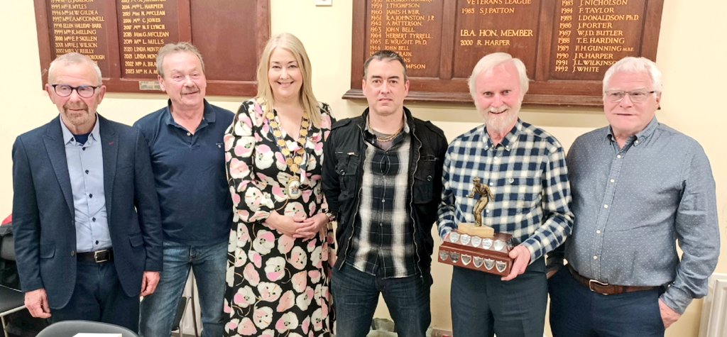 KarenDouglas_NI's tweet photo. Congratulations to the Irish Petanque Team who won the #CelticChallenge this weekend in Bangor 🎉Delighted to join the Irish, Scottish &amp; Welsh Teams for the prize-giving dinner 🏆 https://t.co/xcvTzwxqnh