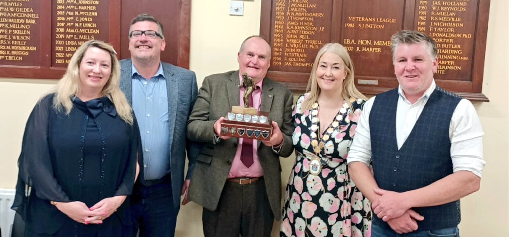 KarenDouglas_NI's tweet photo. Congratulations to the Irish Petanque Team who won the #CelticChallenge this weekend in Bangor 🎉Delighted to join the Irish, Scottish &amp; Welsh Teams for the prize-giving dinner 🏆 https://t.co/xcvTzwxqnh