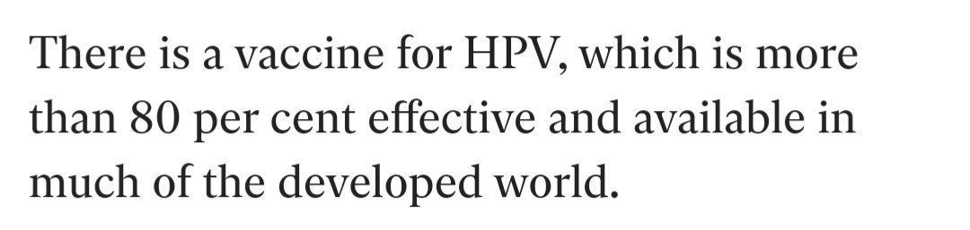 EvieLupine's tweet photo. reminder to get the HPV vaccine folks!! it literally saves lives.

lots of folks think they are "safe" as long as they don't have vaginal intercourse, which is not true. https://t.co/hOK6TgArzw