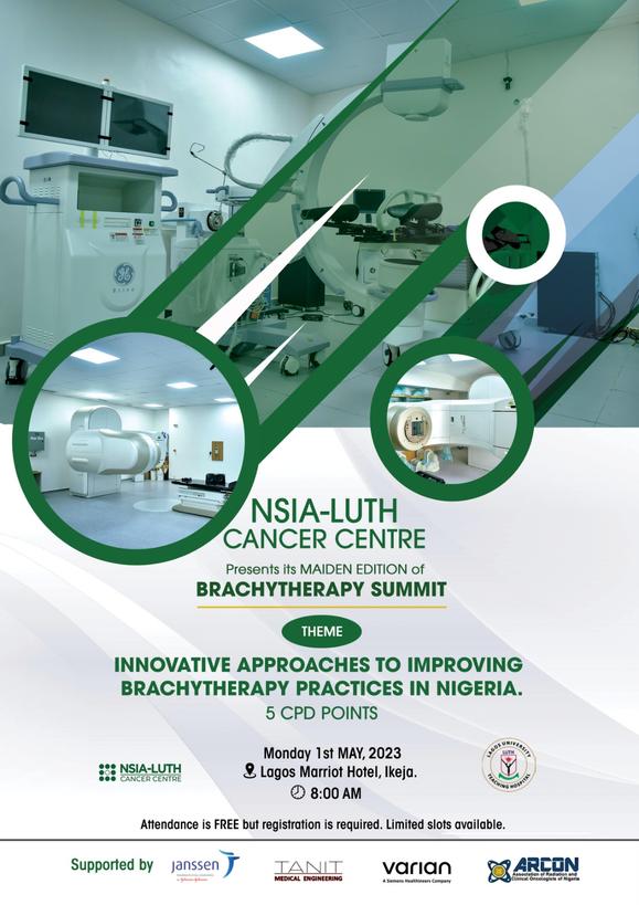 Watch out for the registration link ..Its Hybrid! 
#cancertreatment, #NLCC,#LUTH, #Varian, #Tanitmedicals, #janseen