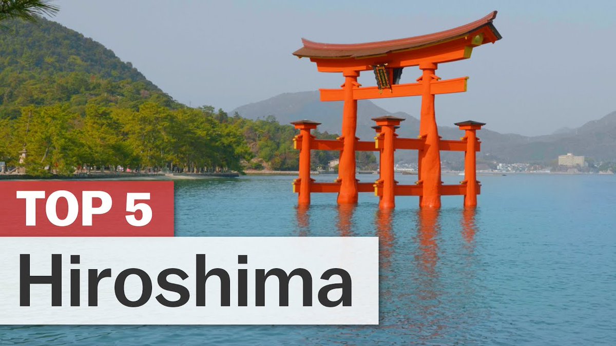 japanguidecom's tweet photo. We just published a new Top 5 video about Hiroshima, introducing our most recommended spots to visit in and around the city: https://t.co/9UGf4dcMYY https://t.co/80mLpCvpDX