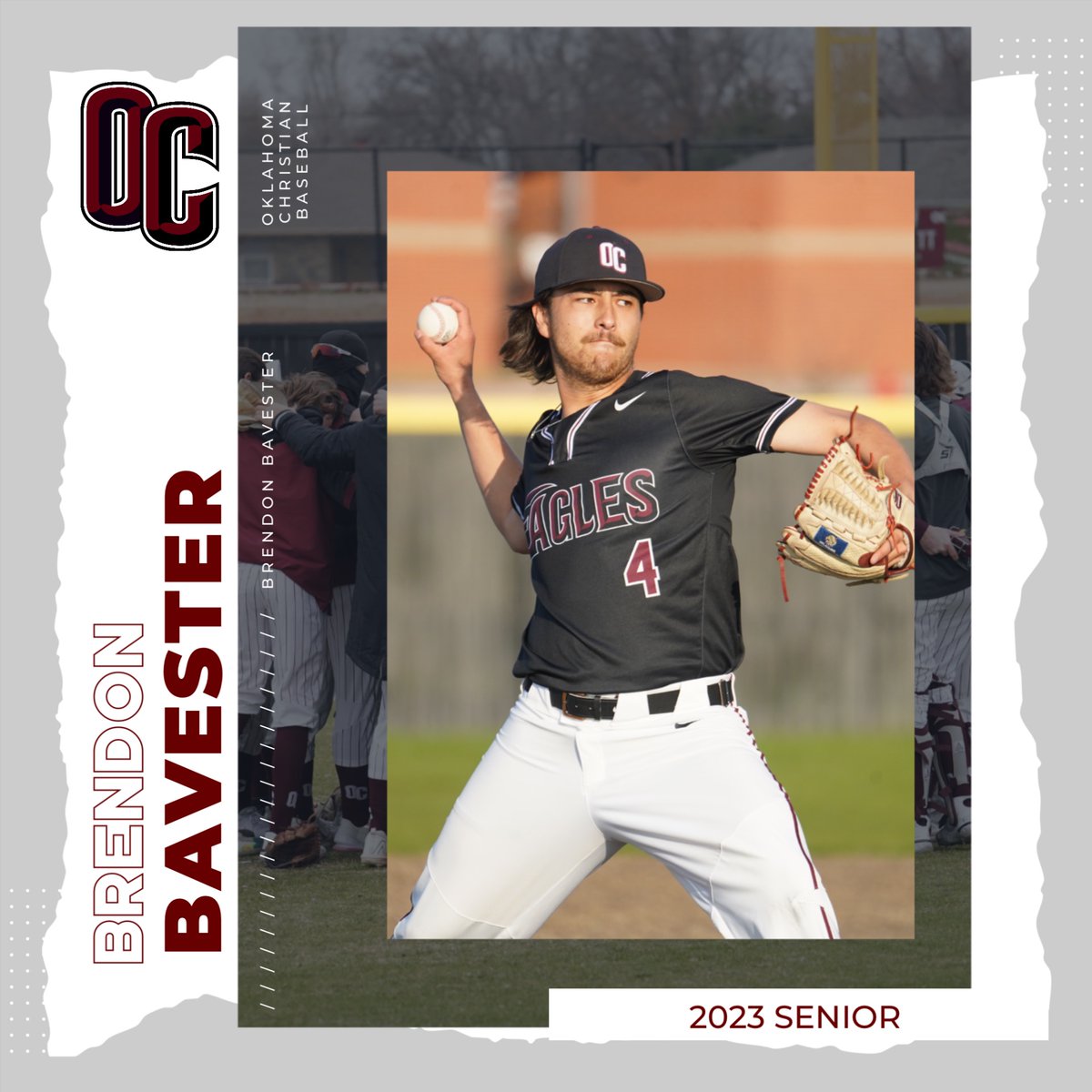 🦅Oklahoma Christian Eagle Senior🦅 <a href="/brendonbavester/">Brendon</a>  #TalonsUp