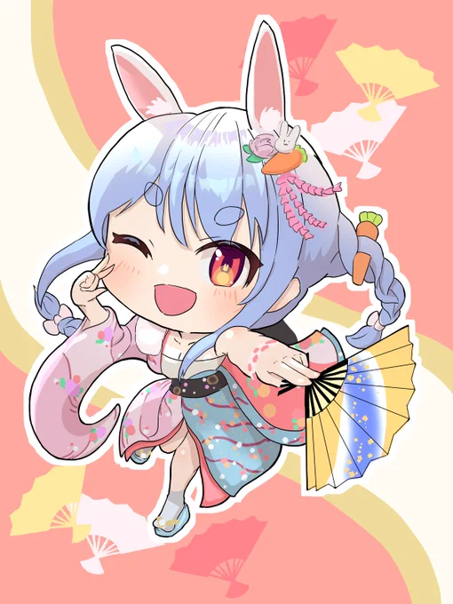 おはようございます5月1日!今日もハッピーにいきましょう!今日は #扇の日#ぺこらーと 