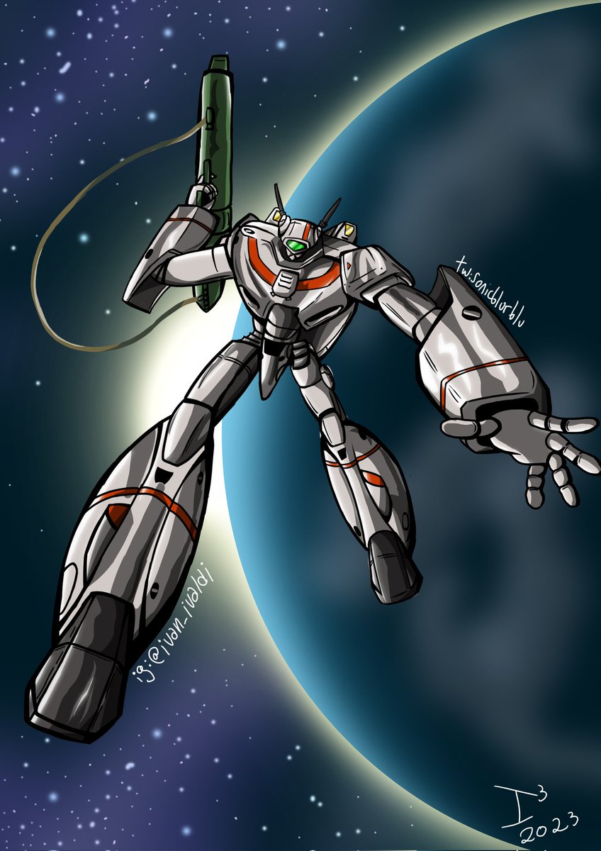 sonicblurblu's tweet photo. 🔺VF-1J Valkyrie🔺
.
.
.
.
#Robotech #Macross #VF1J #anime #mechas #commissionsopen https://t.co/Ly1zsTkHp3