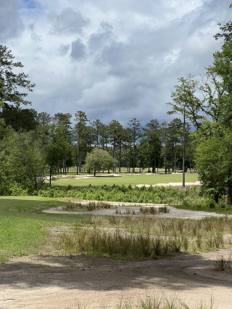 ParkerBTurf's tweet photo. Congaree Golf Club today with Harrison Rothwell and Ian Cherry! Great way to end the school year. David Barrett and staff does a hell of a job out here. https://t.co/1j8Az7bLZ1