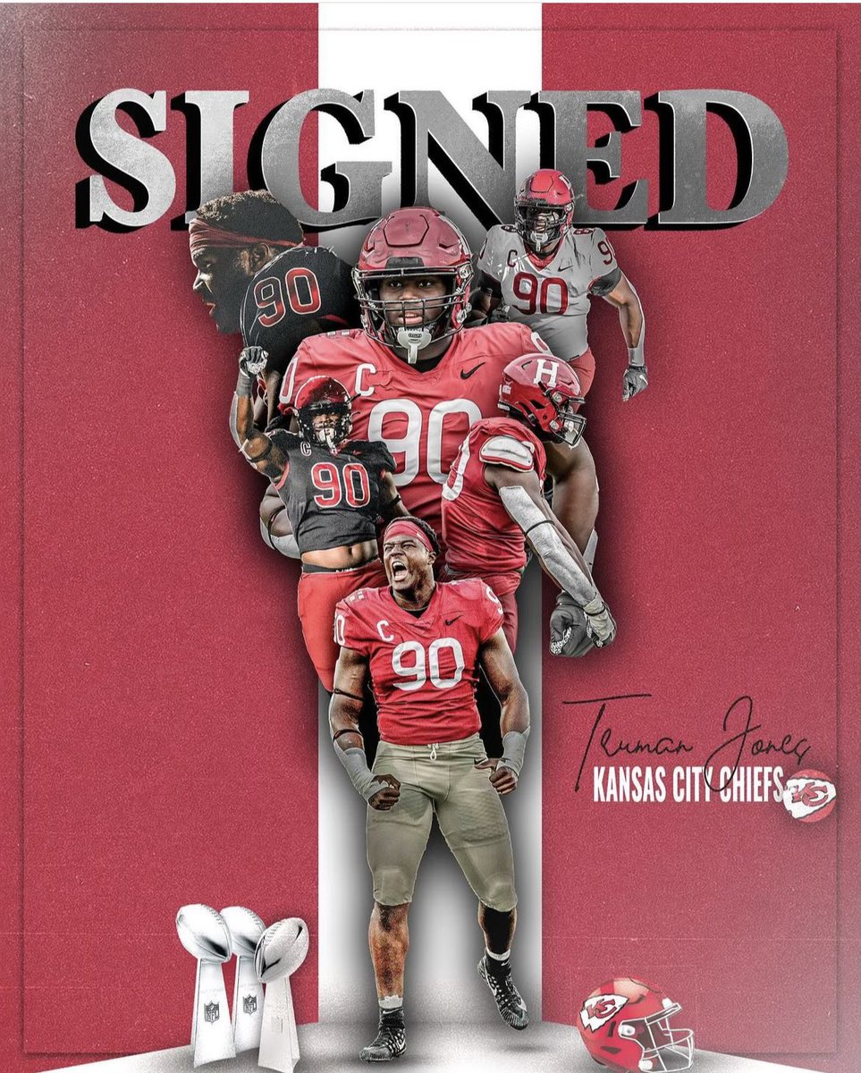 Congratulations to <a href="/jones_truman/">44TrumanJ</a> for being signed by the <a href="/Chiefs/">Kansas City Chiefs</a>!!!

Well deserved Truman! Kudos!