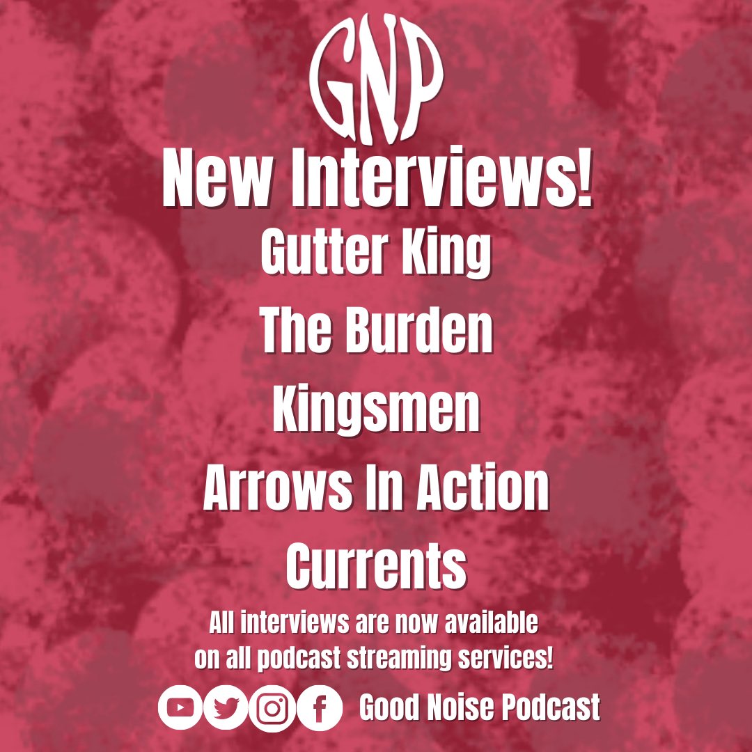 ICYMI we dropped these interviews last week! Check them out if you haven’t already!

<a href="/gutterkingband/">gutter king the band 👑</a>-youtu.be/OM1GnGtLLu4
<a href="/theburdenband/">The Burden</a>-youtu.be/8vDhYq-l200
<a href="/KingsMenRI/">KINGSMEN</a>-youtu.be/GcUUyORQu6c
@ArrowsInAction-youtu.be/CVi7x6p1F1w
<a href="/CurrentsCT/">Currents</a>-youtu.be/IIm_irR2sn0