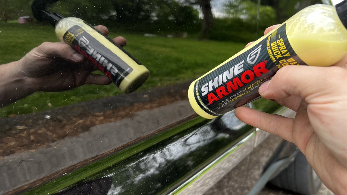 ZPTVofficial's tweet photo. https://t.co/7dwBdbqhib New video is LIVE NOW!! Trying out @shine1armor spray wax!! DON’T MISS IT!!! #diy #youtube #youtuber #diy #clean #shinearmor https://t.co/iW6ahNAZps