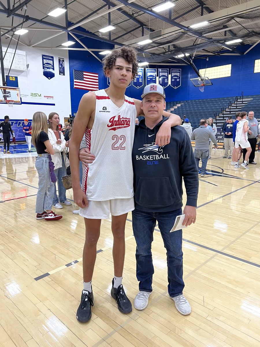 Great to watch Isaiah play today, helping Team Indiana get the win.  ⁦<a href="/Isaiah00Malone/">Isaiah Malone</a>⁩