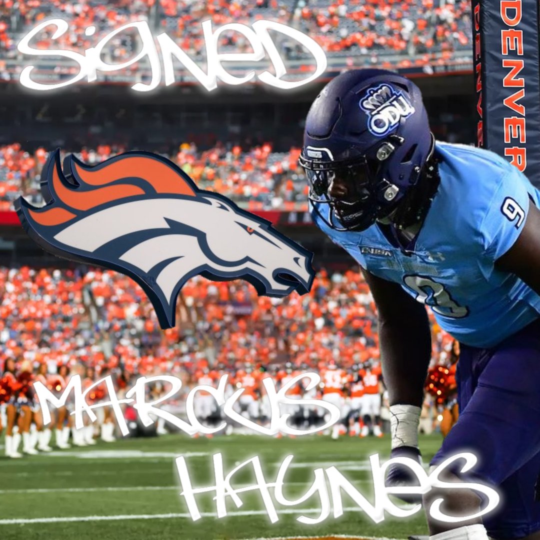 @ClutchMarcc @ODUFootball @Broncos #odu2nfl #reignon #odusports