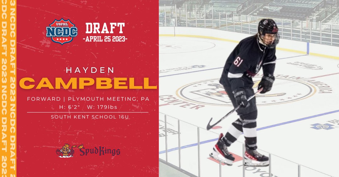 spudkings's tweet photo. Welcome to Idaho Falls, Hayden Campbell!
#SpudKings2023NCDCDraftPick https://t.co/izM3owwfrH