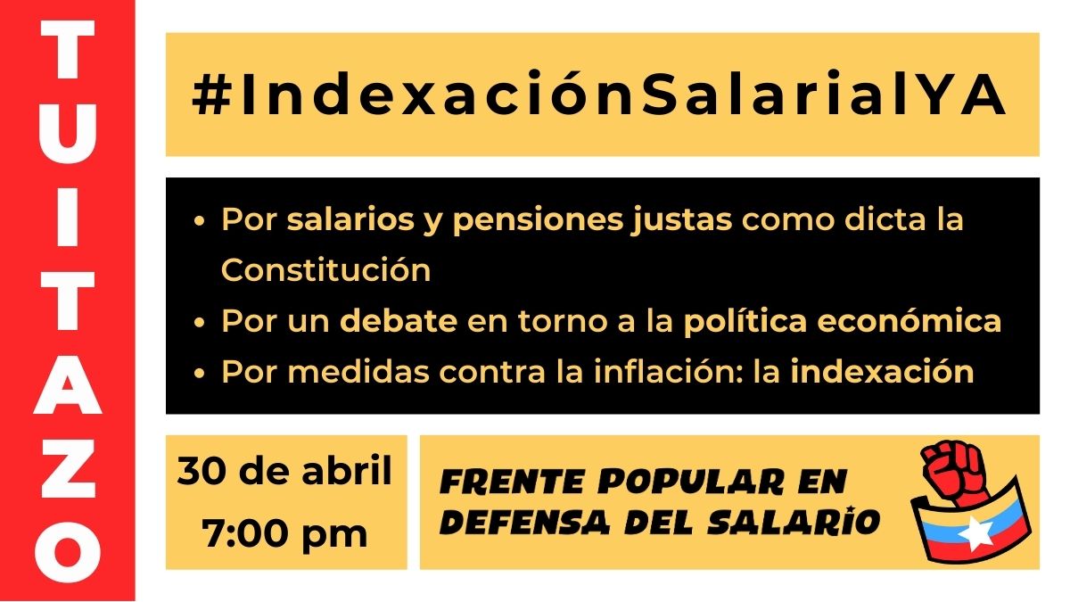 tonyboza's tweet photo. Vamos a tuitear: #IndexaciónSalarialYa https://t.co/83GFXUo5Ky