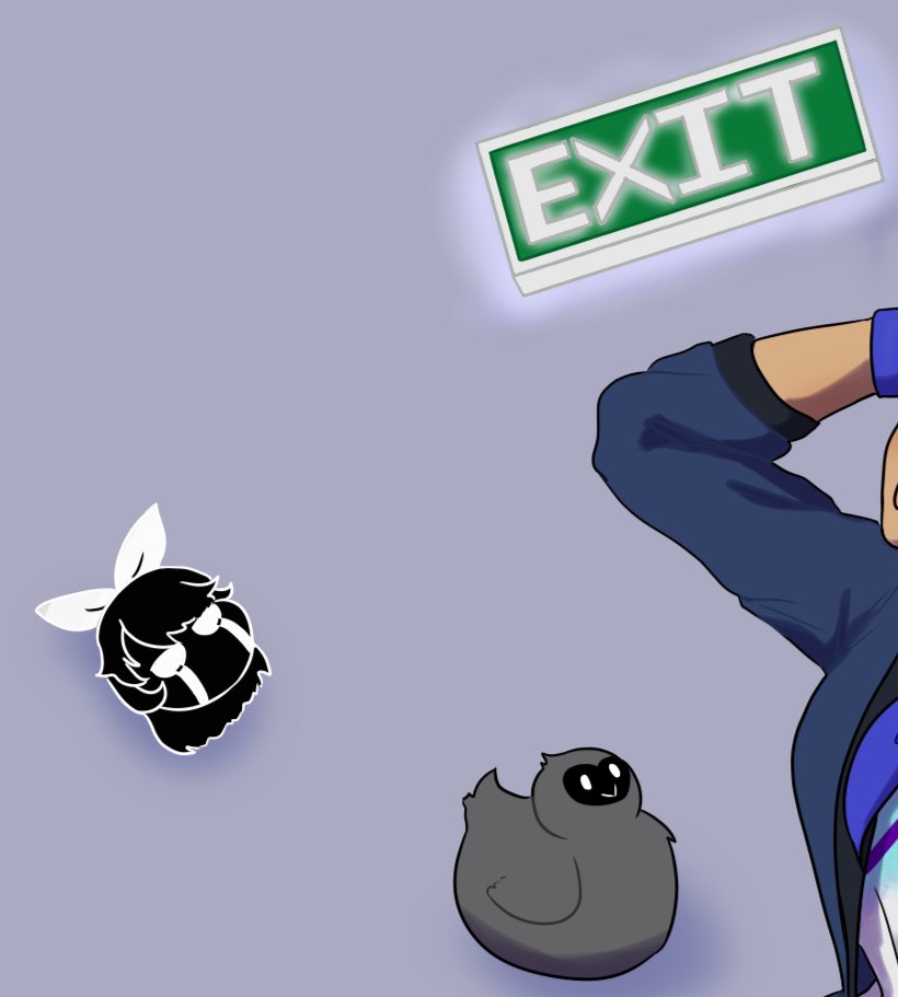 Coffeecake5181's tweet photo. Finished the fan art if @Qyuwi_Ai Lets see how many references you can spot here! 
#digitalart https://t.co/TkS4stBpae