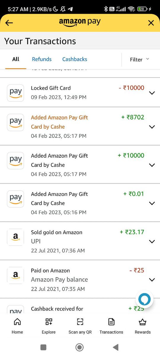 Maadarchud Mera Amazon Wallet Gift card Lock kar diya  Abe EMI Ki liye Kis Karan Call Karte he Cashe CEO Maadarchud CIBIL SE Delete kar Tera Maa Paisa Rakke gaya tha Jo May EMI Deh Do Next Call Kiya to Tera Bibi Ko Chodne lag jayonga mobile no 8486693273. <a href="/CASHeCares/">CASHe Cares!</a> <a href="/AmazonHelp/">Amazon Help</a>