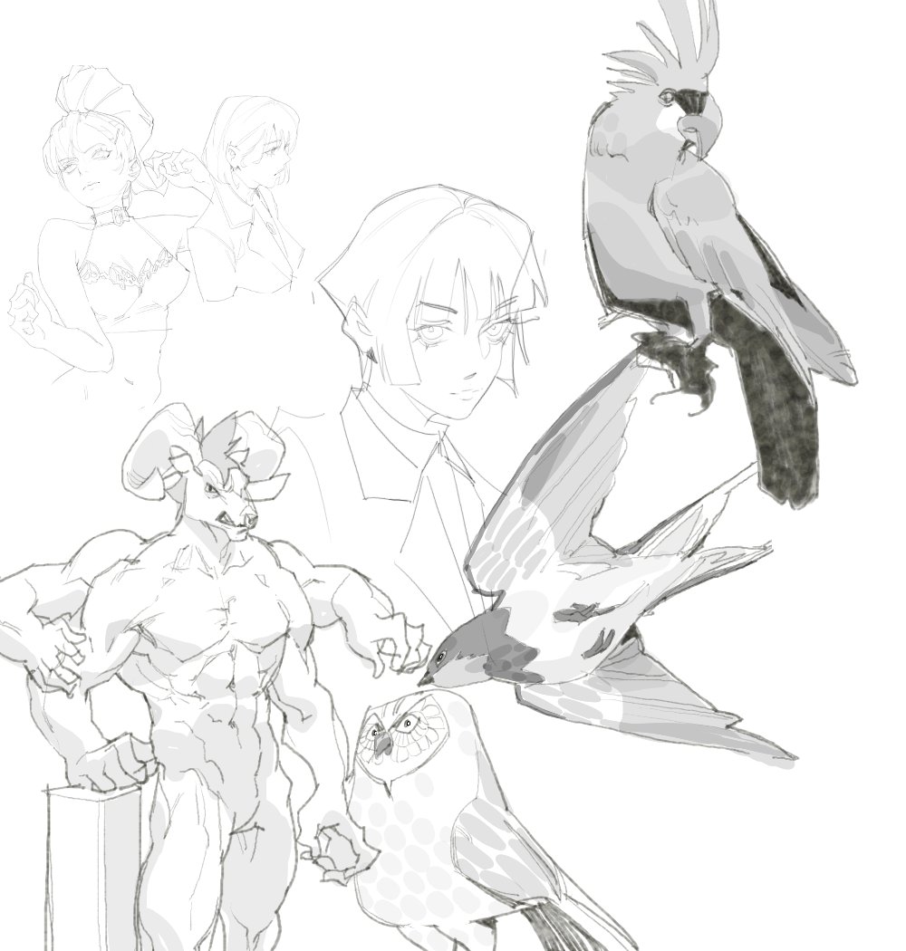 doodle dump #sketch #linework