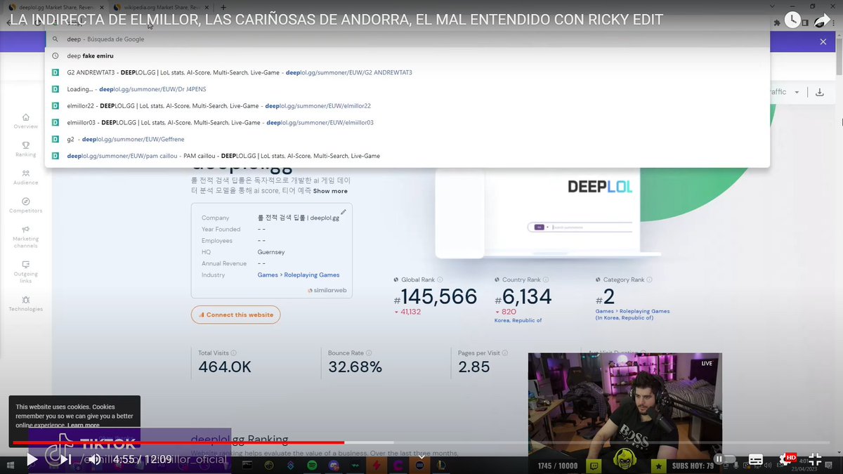 señor sawyer on Twitter: "como que deep fake emiru