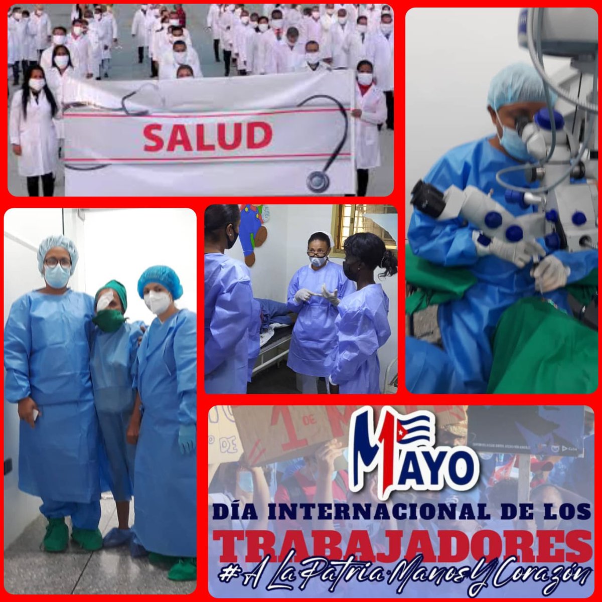 #FidelPorSiempre: "¡Hay que trabajar para hoy y para mañana, para esta generación y para las generaciones venideras!"

🇨🇺#CubaPorLaVida👏#ALaPatriaManosYCorazón #1Mayo

<a href="/cubacooperaven/">Brigada Médica Cubana en Venezuela</a>