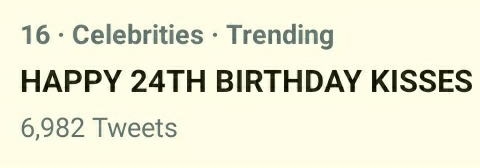 Kisses4Momshies's tweet photo. HAPPY 24TH BIRTHDAY KISSES

@KissesDelavin 
#KissesDelavin https://t.co/2czltPoHl0