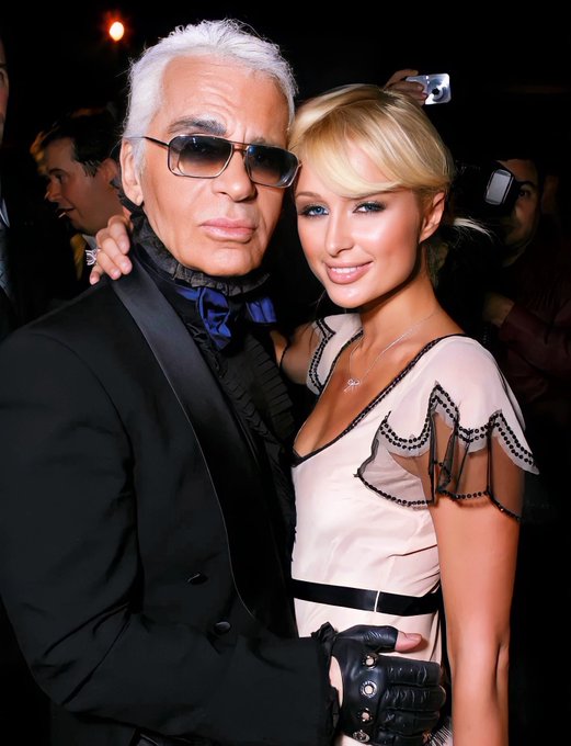 1 pic. Karl has always been a fashion inspiration to me. Such an icon and innovator. Love that he is