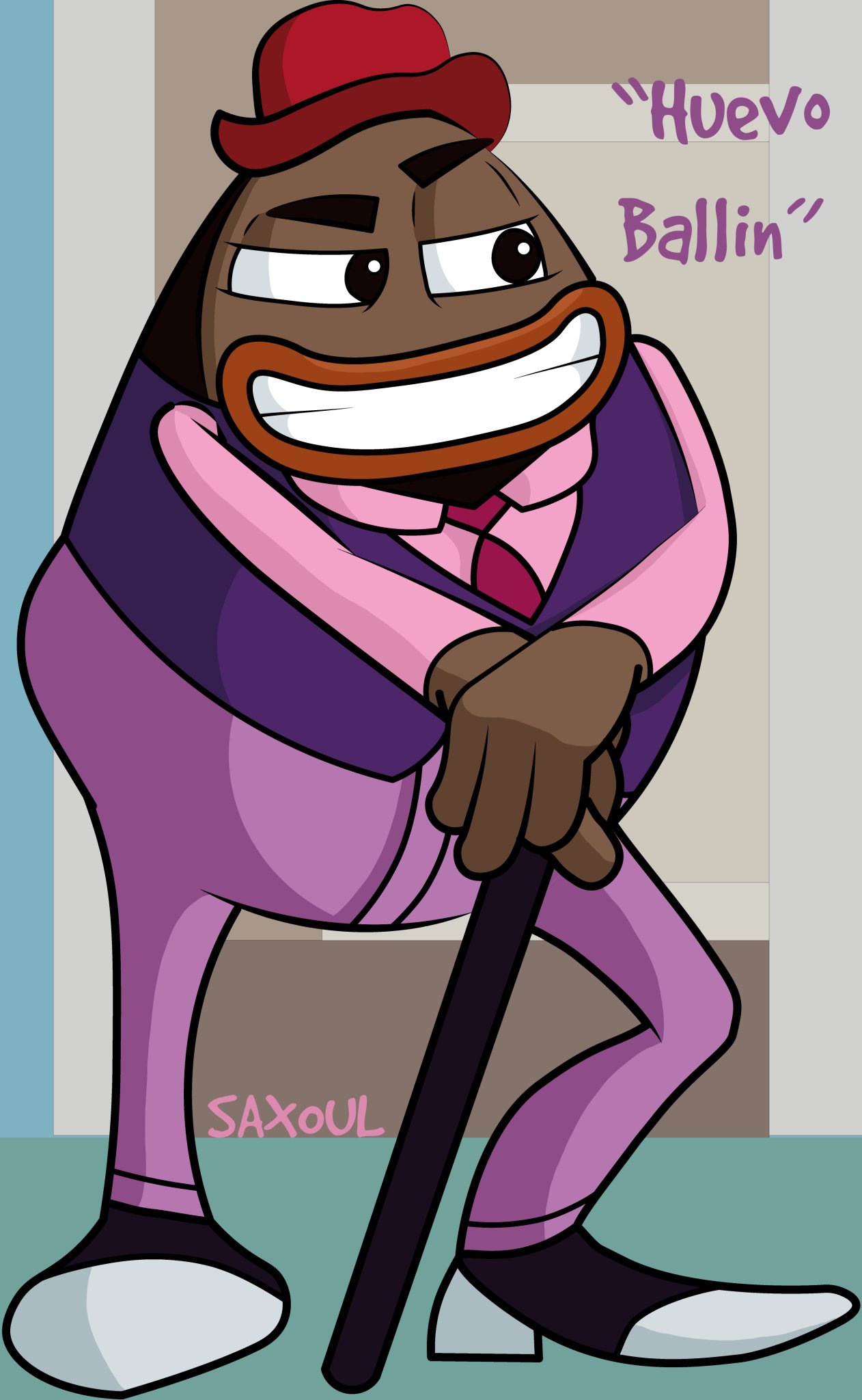 🥚"El #Huevo #Ballin", el Huevalin🍳 #crossover @huevocartoon x @AnimanStudios #fanart #ballinmeme #huevocartoon #vintage #cartoon #smug #gentleman #chocolate #egg #illustrator #photoshop #memes #Mexico #caricatura #art #dank https://t.co/MGHdCcBaWM