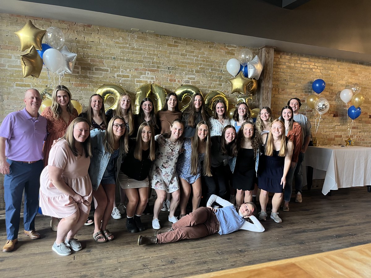 Trinewlax's tweet photo. 2023 Team Banquet celebrating all of our accomplishments this season!  Congratulations!!

⚡️Offensive MVP: Calista Richmond
⚡️ Player’s Choice: Ella Dougherty
⚡️ Captain’s Award: Alyssa Lahutsky
⚡️ Rookie of the Year: Elizabeth Larson
⚡️ Defensive MVP: Jo Prince

#GoThunder https://t.co/zqh3XpRR3R