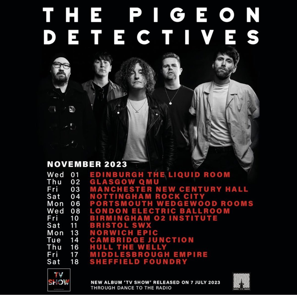 The Pigeon Detectives tweet media